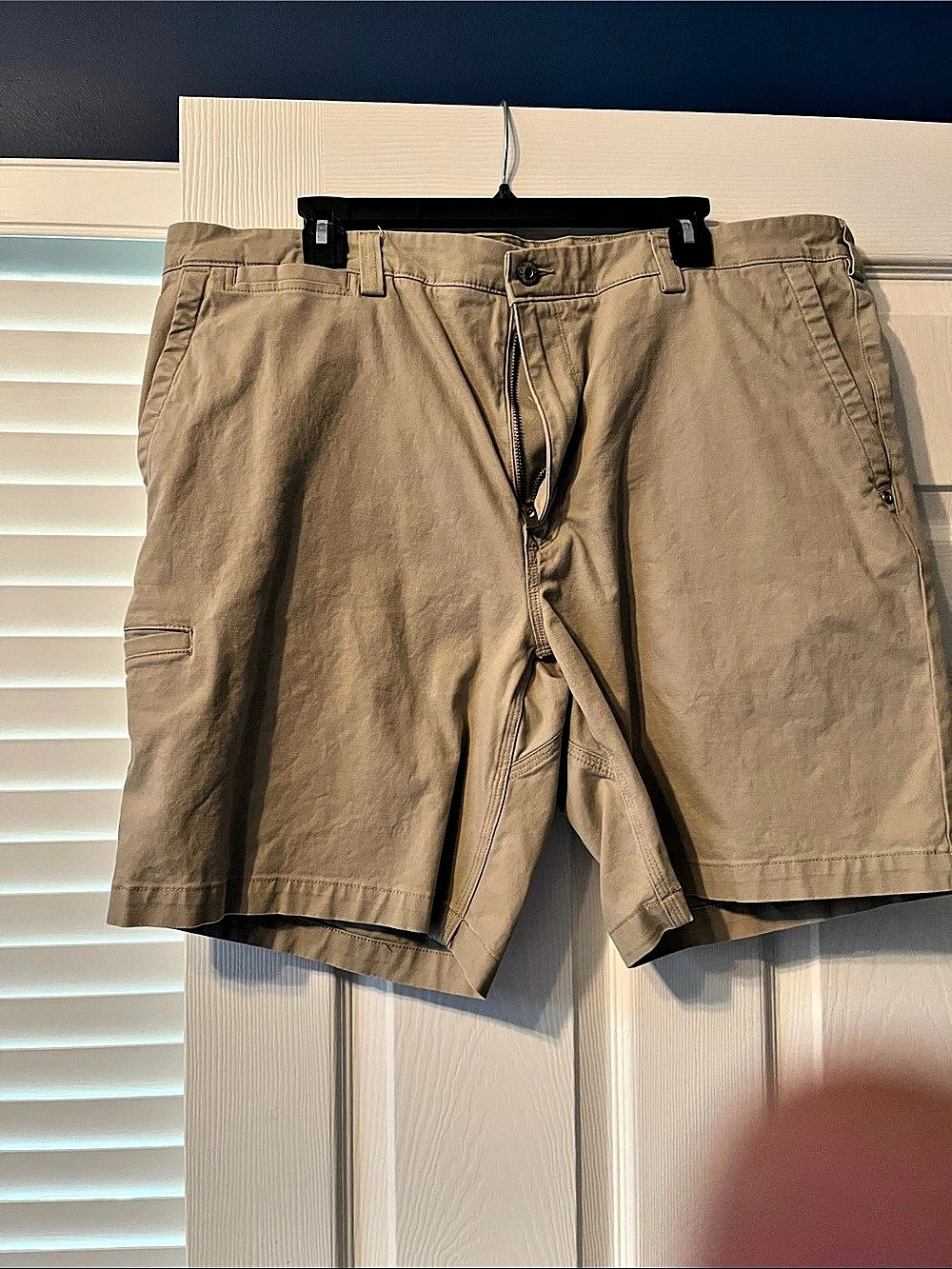 Duluth Trading Multi-Pocket Cargo Shorts Cargo Shorts Brown Waist 40